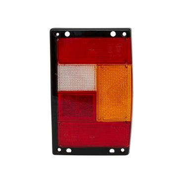 REAR LAMP LENS WITH BLACK EDGES (LUCAS CLASSIC) RTC4590LUCAS