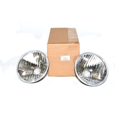 HEADLAMP 7&quot; CLEAR LENS RHD (WIPAC) S6071 RTC4615CW *Pair*