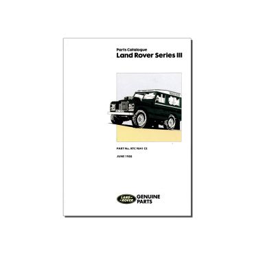 Parts Book Series 3 (BROOKLANDS) RTC9841CE