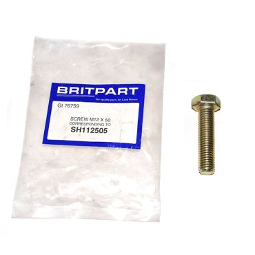 SCREW M12 X 50 (BRITPART) SH112505