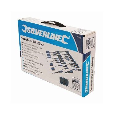Silverline Screwdriver Set 100pce  283983