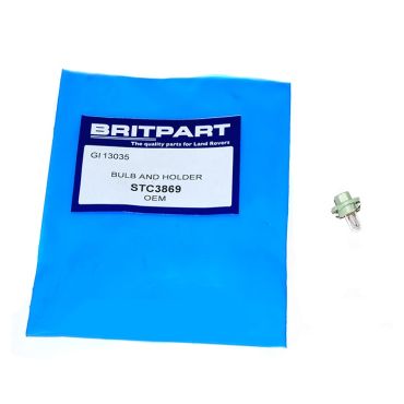 Bulb &amp; Holder Hevac Green Base STC3869