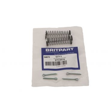Brake Pad Fitting Kit Springs &amp; Pins (Britpart) STC8576