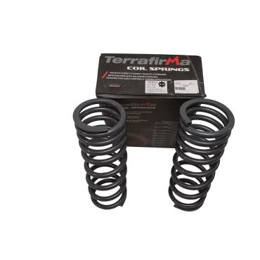 Heavy Load Coil Spring Pair +2&quot; Lift Rear 90/D1/RRC D2  (Terrafirma) TF027V