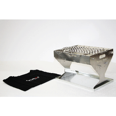 TF STAINLESS STEEL FIRE PIT BBQ + CARRY BAG TF1730