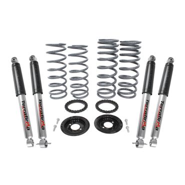 AIR TO COIL CONV - ALL TERRAIN SHOCKS / +2" MED. LOAD SPRINGS - D2 TF227