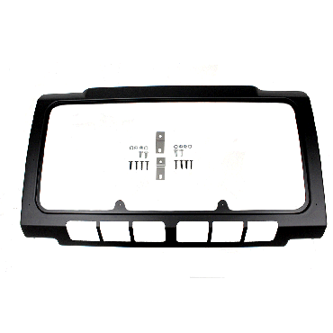 AIR CON FRONT GRILL SURROUND BLACK MATT DEFENDER COMPLETE KIT TF275