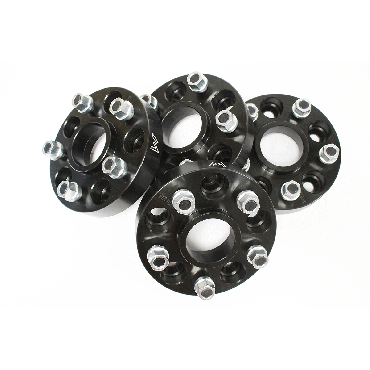 Wheel Spacers Black D2 P38 30mm Set Of 4 (Terrafirma) TF302B