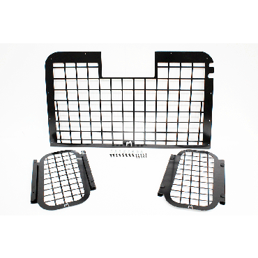 WINDOW GUARDS INTERNAL REAR &amp; EXTERNAL REAR QTR LIGHT GUARD SET (Terrafirma) TF5502