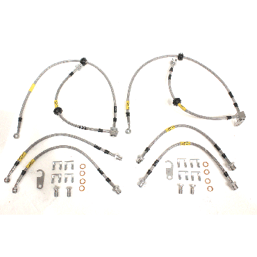 GOODRIDGE DISCOVERY 3 +2" BRAKE HOSES - 6 LINE KIT (TERRAFIRMA) TF651GD