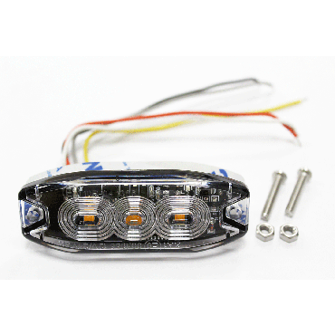 TERRAFIRMA HAZARD 3 AMBER WARNING LIGHT TF7026
