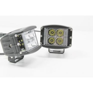 TERRAFIRMA WILDERNESS PAIR OF COMPACT 8 SIDE SHOOTER SPOT BEAM LED LIG TF716