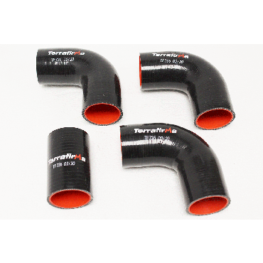 SILICONE INTERCOOLER HOSE KIT BLACK 90/110/130 200TDI (TERRAFIRMA) TF735