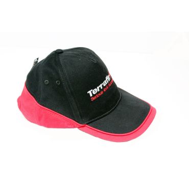 Competition Cap - black and red (Terrafirma) TF788
