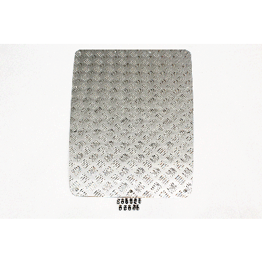 TERRAFIRMA BONNET CHEQUER PLATE - SILVER - PRE-2007 TF8200 BCKIT01-DEF/A
