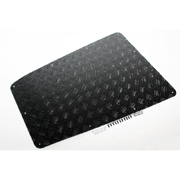 TERRAFIRMA BONNET CHEQUER PLATE - BLACK - PRE-2007 TF8201 BCKIT01-DEF/B
