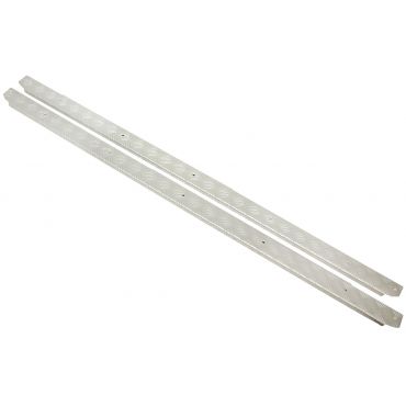 SIDE SILLS CHEQUER PLATE - SILVER - DEF 110 NON-S/WAGON TF8223 SLKIT01-VAN/A