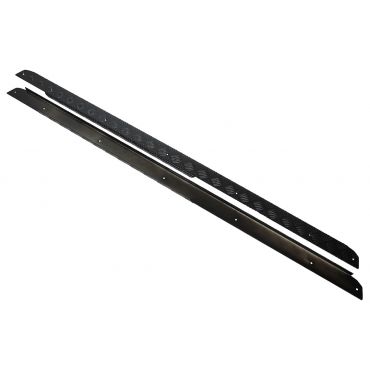 SIDE SILLS CHEQUER PLATE - BLACK - DEF 110 NON-S/WAGON TF8224 SLKIT01-VAN/B