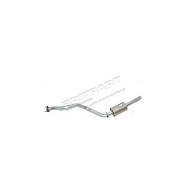 Rear Silencer D2 TD5 &amp; V8 (Britpart) WDE100660 WDE100650