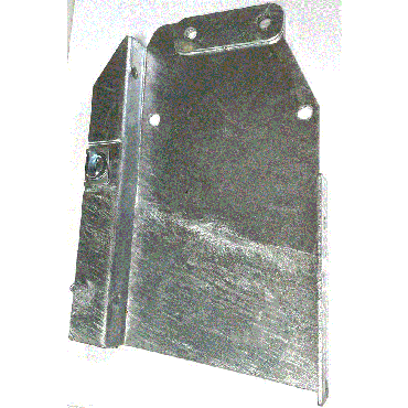 Fuel Filter Bracket Inner Cover Td5 *Galvanised* (DDS) WKT100010