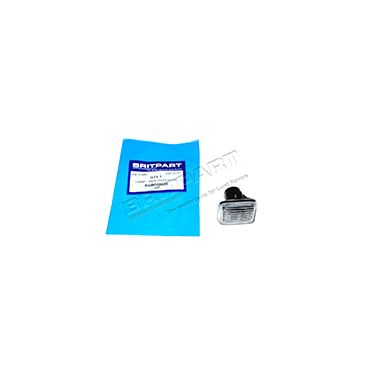 Indicator Side Repeater Square Clear (Britpart) XGB000020