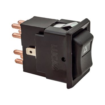 Switch - Hazard With 24V Bulb (Lucas Classic) YUF101830LUCAS